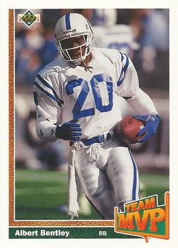 Albert Bentley TM Indianapolis Colts 1991 Upper Deck NFL #461